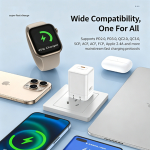 Mini Caricatore USB C GaN da 45W con Ricarica Rapida PD, Blocco Singolo Type-C a Bassa Temperatura per MacBook Air, <span class=keywords><strong>iPhone</strong></span> 16, Serie 15, Caricabatterie Veloce - Product Image 3