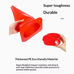 <span class=keywords><strong>Conos</strong></span> de Entrenamiento Deportivos de PVC Suave de la Mejor Calidad, Ecológicos, para Interiores y Exteriores, para Fútbol, Baloncesto, Venta al Por Mayor - Product Image 4