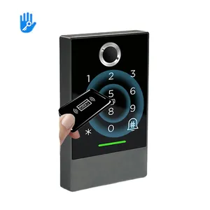 Sistema de Control de acceso con contraseña, lector de huella dactilar biométrico, NFC, Mini Keypadlock con App Tt Lock