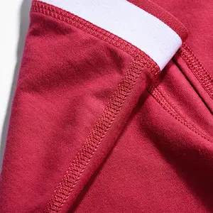 Gute Qualität Mittlere Taille Atmungsaktive Unterwäsche Mode Große Größe S-3XL 6 Farben Baumwolle Sport Herren Boxershorts