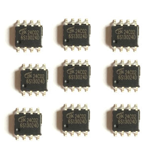 Puce de mémoire vive 2k 24C02 04 08 16 32 HK24C02 SOP-8 i2c <span class=keywords><strong>EEPROM</strong></span>, 100 pièces, vente en gros - Product Image 5