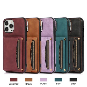 ใหม่เคสโทรศัพท์หนัง PU หรูหราพร้อมที่ใส่บัตรสำหรับ iPhone 17 Air 16 PRO MAX 15 PLUS 14 13 12 11 xsmax เคสป้องกัน - Product Image 2