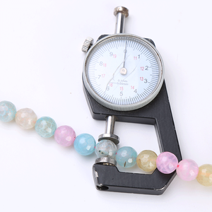 ลูกปัดอเมทรินและโทแพซสำหรับทำเครื่องประดับ เพชรเพริดอตและอะควาเมอรีนเจียระไนทรงรอนเดลและทริลเลียน ได้รับการรับรองจาก GIA - Product Image 2