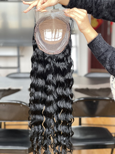 Extensiones de Cabello para Mujer Sin Enredos ni Caída, Cabello Europeo Virgen de Alta Calidad, Frente de Encaje, Liso, 130% de Densidad, Mini Peluca - Product Image 5
