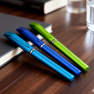 Bolígrafos de Gel Multicolores de Plástico al Por Mayor, Económicos, con Logotipo Personalizado Impreso OEM para Papelería - Product Image 1