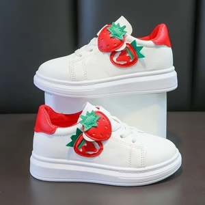 Scarpe Sportive Casual per Bambini, <span class=keywords><strong>Sneakers</strong></span> Leggere con Punta Arrotondata, Comode Scarpe <span class=keywords><strong>Bianche</strong></span> a Suola Piatta per Ragazzi e Ragazze - Product Image 4