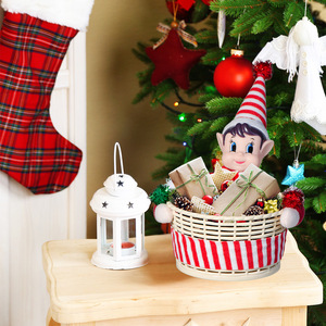 Cesta de Dulces Navideños al por Mayor, Caja de Regalo para el Hogar, Uso Diario, Almacenamiento para Niños - Product Image 3
