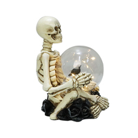 Personnalisé Halloween Résine Artisanat Ornement Squelette Figurines Résine Cadeau Anime Figure Animal Statue Figurine Personnalisée