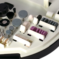 FIXTEC 135W Outils rotatifs électriques 210 pièces Mini meuleuse multifonction Outil rotatif Kit de meuleuse à mortaise
