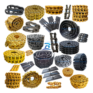 Zapata de pista de excavadora fabricada en China para EX210, conjunto de cadena de pista EX200, enlace de pista de - Product Image 5