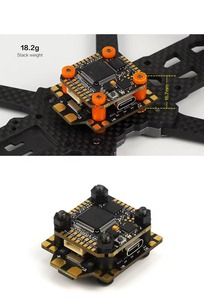 F7 Mini 40A <span class=keywords><strong>ICM</strong></span>-42688-P FC 4 en <span class=keywords><strong>1</strong></span> <span class=keywords><strong>32</strong></span> bits ESC STACK Plastique & Métal pour Drones de Course FPV - Product Image 5