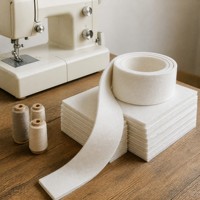 Tampon en feutre industriel durable pour machine de découpe, contrôle de tension, ligne de rembobinage de bandes métalliques