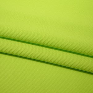 100% 涤纶鸟眼面料快干吸湿排汗透气针织网布，适合学校运动服和婚礼 - Product Image 2