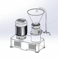 Broyeur colloïdal pour liquides, graisses, beurre, os, sauce chili, noix, lait de soja, avec moteur, pour légumes et eau