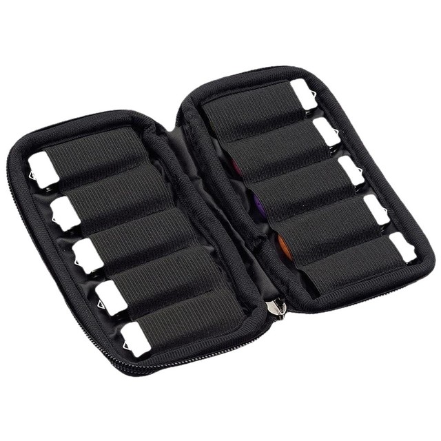 10 Slots Large Capacity USB Flash Drive Organizer Shockproof Neoprene Storage Bag Waterproof Elastic Straps for Memory Sticks