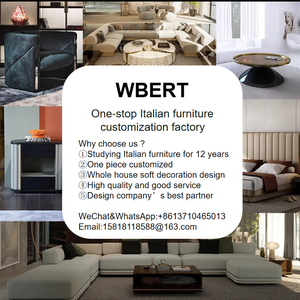 Wbert เก้าอี้โซฟาเดี่ยวทำจากผ้าสำหรับห้องนั่งเล่นหรูหราปรับแต่งได้สำหรับวิลล่าโรงแรมโต๊ะกาแฟเจรจาต่อรอง - Product Image 6