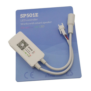Alexa <span class=keywords><strong>Google</strong></span> Smart casa SPI aplicación de voz Control Rgb WS2811 WS2812B SK6812 direccionable de Sp501e controlador Wifi - Product Image 1