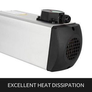 Moteur de broche CNC refroidi par air Zhong Hua Jiang Square ER32 avec roulements en céramique 6KW 380V pour machine de gravure CNC - Product Image 3