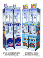 Machine à griffes mini prête à être expédiée, machine de jeu d'arcade à monnayeur, petite machine distributrice de jouets avec faible coût de transport maritime DDP