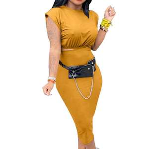 Conjuntos Casuales Midi, Vestidos Cortos para Mujer, Moda de Verano - Product Image 4