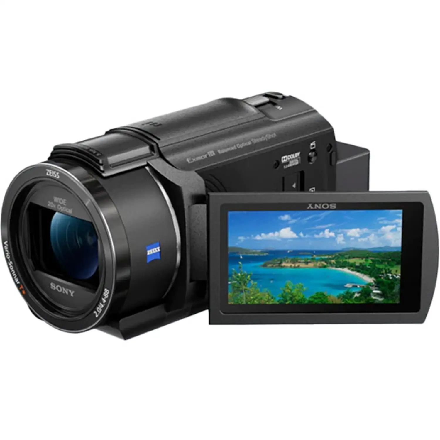 2024 vendas para-sonys FDR-AX43A 4K Handycam Camcorder Preto