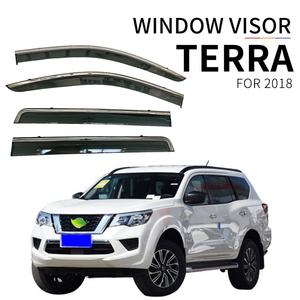 Déflecteurs de vent et pare-pluie pour vitres de voiture Nissan Terra 2018 – Ensemble de pare-soleil premium pour protection et confort - Product Image 1