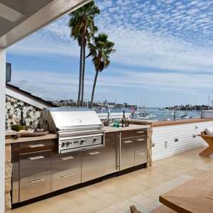 Modern Durable Fireproof Kitchen <b>Cabinet</b> Stainless Steel Carcass Kitchen Bbq Cuisine for <b>Outdoor</b> Coastal Complete Kitchen Kit - Product Image 1