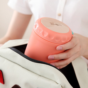 Hộp Đựng Thức Ăn Giữ Nhiệt Bằng Thép Không Gỉ 304 Hình Tròn Giá Rẻ Kèm Dây Hộp Cơm Trưa Cho Thức Ăn Ấm - Product Image 6