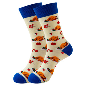 Calcetines de Algodón Personalizados con Logotipo, Divertidos, Lindos, de Dibujos Animados, de Animales, Frutas y Alimentos, para Hombres y Mujeres, al por Mayor, Novedad Premium, para Niños - Product Image 6