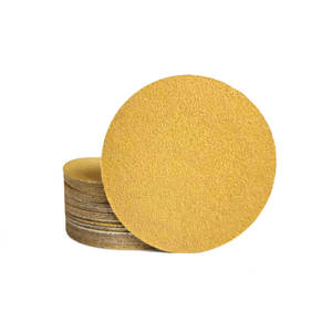 Deerfos CA331 800Grit Discos de lijado de <span class=keywords><strong>6</strong></span> <span class=keywords><strong>pulgadas</strong></span> Disco de lija dorado Premium con gancho y bucle - Product Image 4