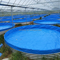 Abu-abu oranye biru 700gsm PVC tarpaulion kain vinil kanvas kolam renang pvc terpal tahan air pvc terpal pendaratan udara