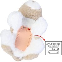 Jouets de lapin personnalisés, batterie Interactive mobile de lapin électrique réaliste fait des sons, tortille les oreilles et le nez pâques