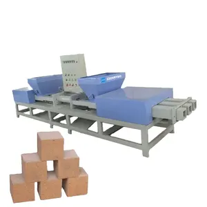 High quality biomass wood block compression moulding machine for Euro pallets cube feet