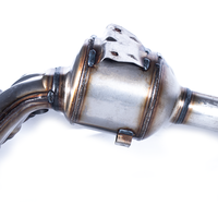 Nouveau convertisseur catalytique Euro VI en acier inoxydable pour Ford Focus 1.6L/1.8L/2.0L, position avant, type de carburant GNC, ajustement universel, qualité OE