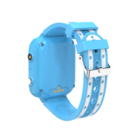 Nouvelle Montre Connectée 4G Populaire pour Enfants avec Carte SIM, Appel Vidéo, Étanchéité IP67, Bouton SOS, Localisateur GPS, Lampe Torche et 7 Jeux – Modèle Carré