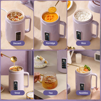 1000ml 전기 스튜 냄비 주전자 슬로우 쿠커 휴대용 요리 냄비 밥솥 스튜 죽 수프 난방 컵 홈 여행 220V