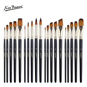 Xin Bowen Art Paint Brush Detail Paint Brush 5pc Set Oil acrilico acquerello per pennello da pittura professionale per artisti