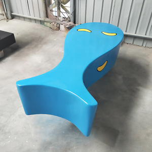 ม้านั่งปลารูปสัตว์ Y153ม้านั่งศิลปะตกแต่งห้างสรรพสินค้าลานร้านเสริมสวยจัดแต่งทรงปรับเอนได้พักผ่อนในสวนสาธารณะ - Product Image 6