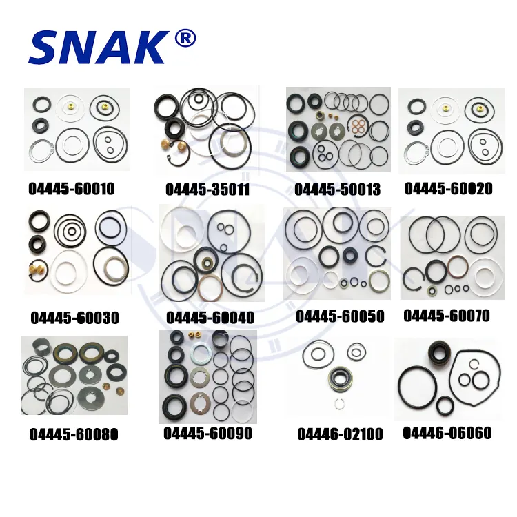 SNAK फैक्टरी ऑटो इंजन भागों ऑटो पावर स्टीयरिंग गियर मरम्मत गैसकेट तेल सील किट