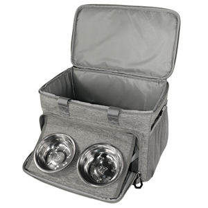 Classic Fashion Polyester Convenient Pet <b>Shoulder</b> Bag Waterproof Zipper Closure Multi-Structured <b>Padded</b> Breathable Design Small - Product Image 4