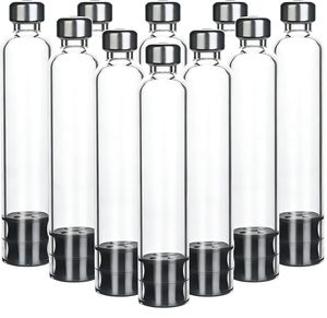 Flacons en verre de 3 ml avec couvercle en aluminium pour stérilisation à la vapeur et emballage de liquides, flacon en verre borosilicate - Product Image 1