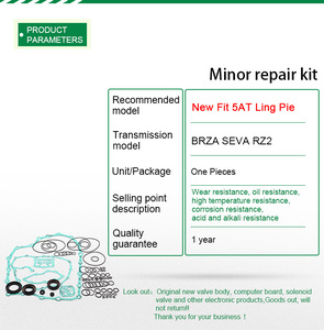 Nuevo Kit de Reparación de Transmisión Automática BRZA SEVA RZ2 para Honda Fit - Product Image 5