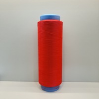 Fil de nylon DTY personnalisé, certifié GRS, teint en masse, texturé, haute ténacité, 140D, brut, pour broderie et couture, toutes couleurs possibles