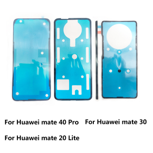 Autocollant adhésif pour le dos du boîtier, colle pour le couvercle de la <span class=keywords><strong>batterie</strong></span> pour <span class=keywords><strong>Huawei</strong></span> P20 <span class=keywords><strong>P30</strong></span> P40 Lite Mate 20 30 Lite 40 <span class=keywords><strong>Pro</strong></span>, verre arrière, étui Nova 5t CE - Product Image 4