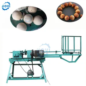 8mm round wood beads cutting and polishing machine olive wood rosary beads maker large wood bead necklace making machine