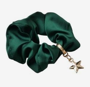 Dinto Chouchou Vert Cravate Élastique pour Cheveux Femmes Filles Porte-Queue de Cheval Velours Doux Chouchou Accessoires pour Cheveux - Product Image 1