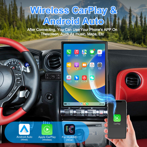 นาวีฮัวดีไซน์ใหม่แอนดรอยด์คาร์วิทยุ 14.5''หน้าจอสัมผัส GPS DSP มัลติมีเดียคาร์เพลย์เครื่องเล่นสเตอริโออัตโนมัติสำหรับนิสสัน จีทีอาร์ 2009-2017 - Product Image 3