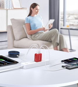 <span class=keywords><strong>Chargeur</strong></span> mural HNT Source Factory 60W USB avec prise JP/US, charge <span class=keywords><strong>rapide</strong></span> PD QC3.0 multiport Type C, <span class=keywords><strong>chargeur</strong></span> coloré pour <span class=keywords><strong>iPhone</strong></span> 17/16/15 - Product Image 3