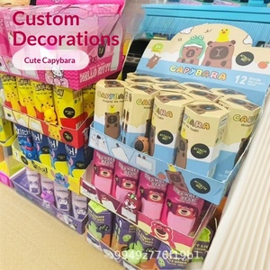 <span class=keywords><strong>Série</strong></span> Animaux Transfrontalière : Boîte Mystère Stiddy, Figurines Tendances, Ornements de Voiture Adhésifs en Verre, 7-14 Ans - Product Image 4