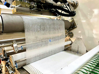 Prix de fabrication de la machine d'hygiène d'usine Machine automatique sous les coussinets Ligne de production de sous-coussinets Machine sous les coussinets